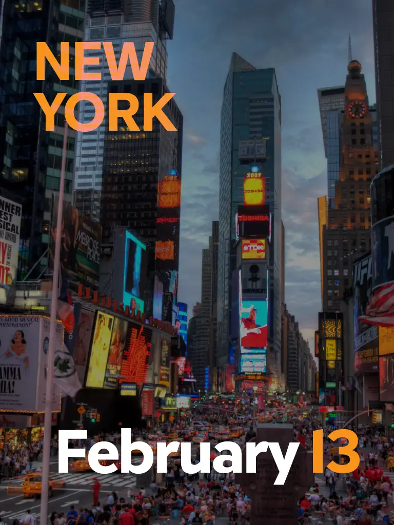 04 New York- Launching date